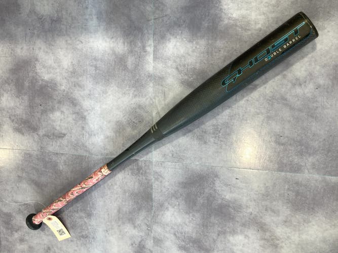 Gray Used 2018 Easton Ghost Double Barrel Bat (-11) Composite 20 oz 31"