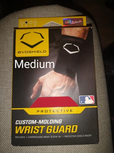 Red New  EvoShield Wrist Wrist Guards