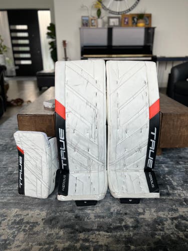 True HZRDUS PX4 NHL Pro Return Pads + Blocker 33”+2