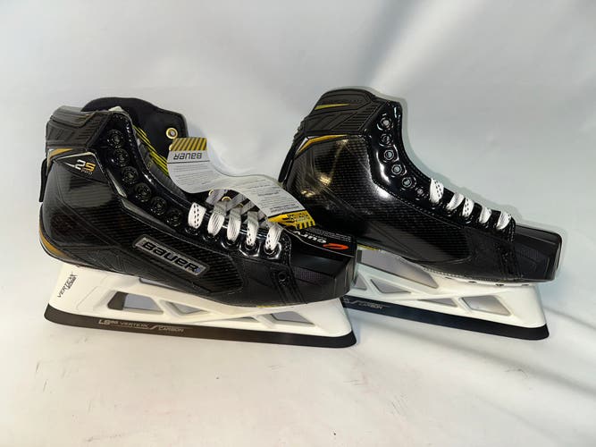 New Senior Bauer Extra Wide Width 11 Supreme 2S Pro Hockey Goalie Skates