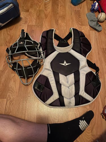 All Star Catchers gear (game used by Royals affiliate).