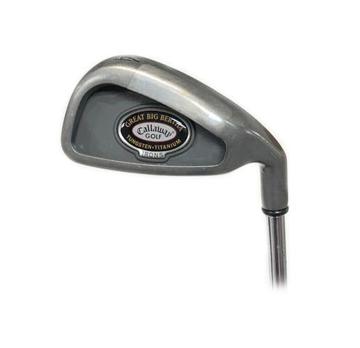 Callaway Great Big Bertha Tungsten Titanium 4 Iron Steel Memphis 10 Uniflex