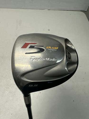 Used Taylormade R5 Dual 9.5 Degree Regular Flex Graphite Shaft Drivers