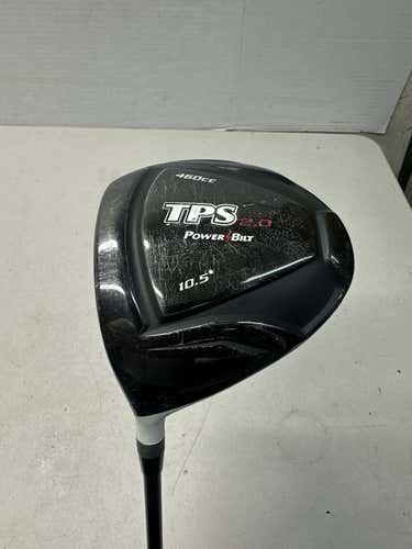 Used Powerbilt Tps 2.0 10.5 Degree Regular Flex Graphite Shaft Drivers