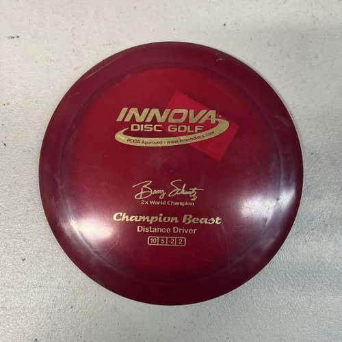 Used Innova Champion Beast Shultz 2x Disc Golf Driver