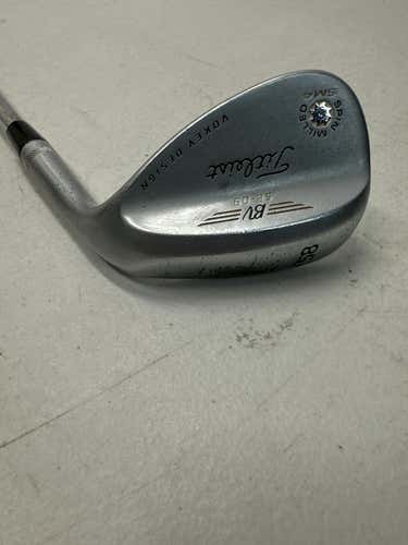 Used Titleist Bv Sm4 Vokey 58 Deg Wedge 58 Degree Regular Flex Steel Shaft Wedges