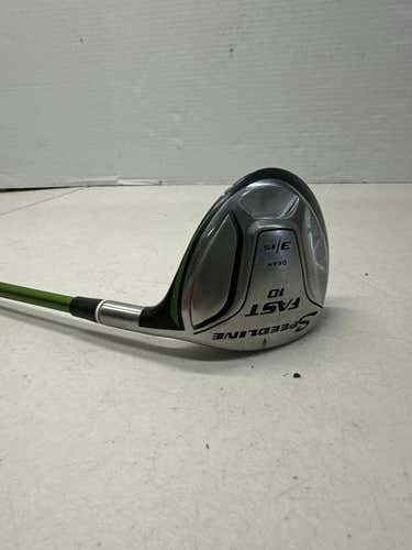 Used Adams Speeline Fast 10 3 Wood Regular Flex Graphite Shaft Fairway Woods