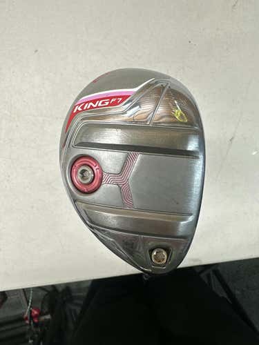 Used Cobra King F7 4 Hybrid Ladies Flex Graphite Shaft Hybrid Clubs