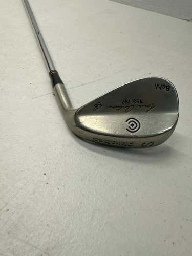 Used Cleveland Ta Reg.797 56 Deg Wedge Sand Wedge Regular Flex Steel Shaft Wedges