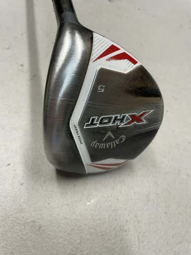 Used Callaway X Hot Fairway Wood 5 Wood Senior Flex Graphite Shaft Fairway Woods