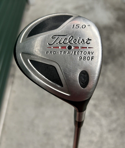 Titleist Pro Trajectory 980F 15 Degree Right Hand Graphite Stiff Flex 43.5"