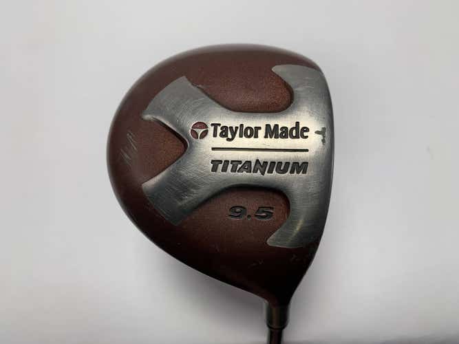 TaylorMade Ti Bubble Driver 9.5* Bubble S-90 Plus Stiff Graphite Mens RH