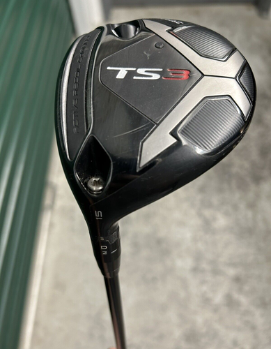 Titleist TS3 Fairway Wood 3 Wood 15 Degree Left Hand Graphite Senior A Flex 43.5