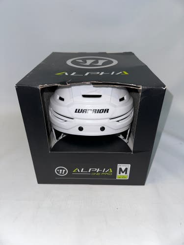 Warrior alpha one hockey helmet