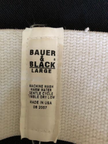 Vintage Bauer and Black Athletic Supporter