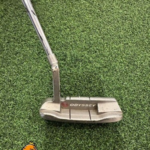 Used RH Odyssey White Steel #1 Putter 34.5” Blade Putter