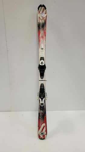 Used K2 Amp Strike 146 Cm Men's Downhill Ski Combo