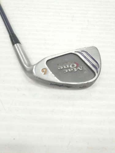 Used Macgregor Mac One 6 Iron Regular Flex Graphite Shaft Individual Irons