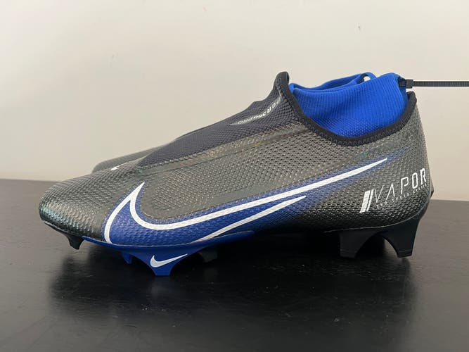 Size 11.5 Nike Vapor Edge Pro 360 Football Cleats Black Blue CV6345-002 NEW