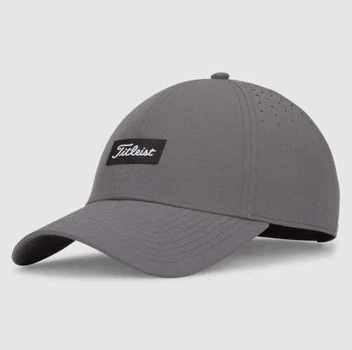 Titleist Charleston Breezer Adjustable Hat-Charcoal/White