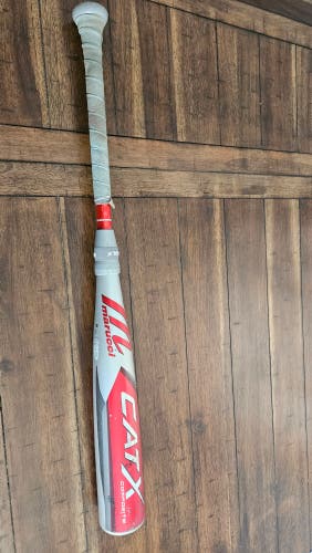 Used 2023 Marucci CAT X Composite USSSA Certified Bat (-10) Composite 19 oz 29"