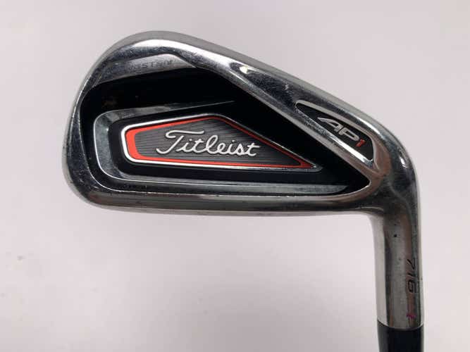 Titleist 716 AP1 Single 6 Iron AeroTech SteelFiber i95 Stiff Graphite Mens RH