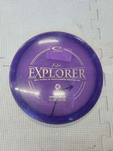 Used Latitude 64 Explorer Opto Disc Golf Drivers