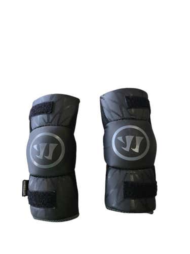 Used Warrior Burn Next Youth Md Lacrosse Arm Pads And Guards