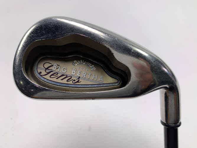 Callaway Big Bertha 2004 Single 6 Iron Big Bertha Gems 65i Ladies Graphite RH