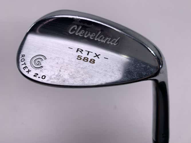 Cleveland 588 RTX 2.0 Tour Satin Lob Wedge 58* 10 Rotex Wedge Graphite Mens RH