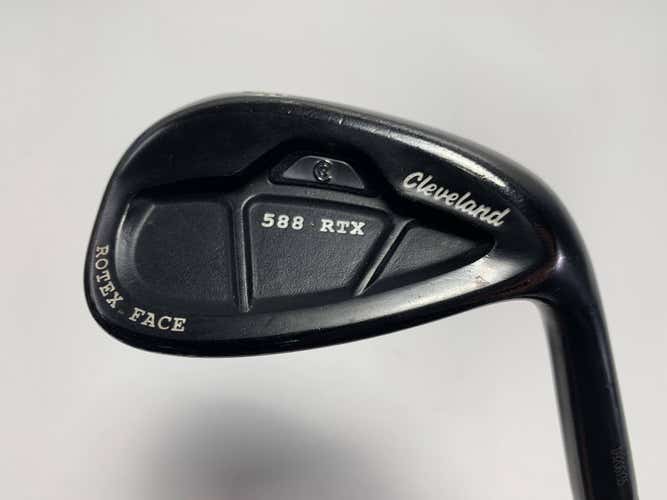 Cleveland 588 RTX CB Black Pearl Wedge 48* 8 True Temper DG Wedge Steel Mens RH