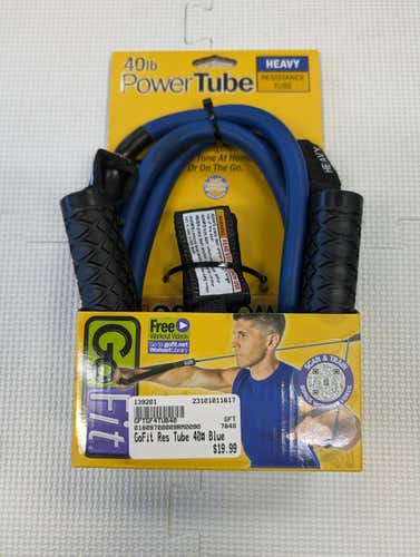 New Gofit Res Tube 40# Blue