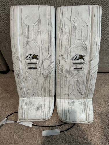 Used  Brian's  Optik X3 Goalie Leg Pads