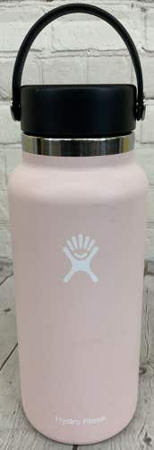 Hydo Flask Tempshield 32oz Wide Mouth Screw On Lid With Handle Trillium Pink