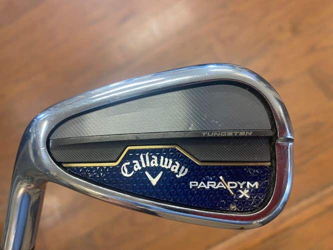 Callaway Left Hand Paradym X 8 Iron Senior Shaft 1” Long