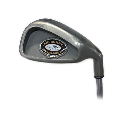 Callaway Great Big Bertha Tungsten Titanium 6 Iron Steel Memphis 10 Uniflex