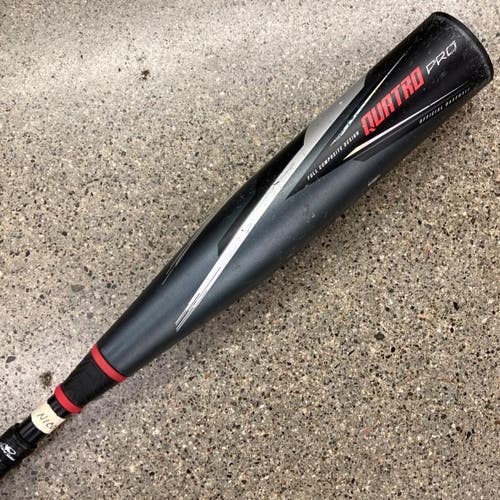 Used 2022 Rawlings Quatro Pro Bat USSSA Certified (-10) Composite 18 oz 28"