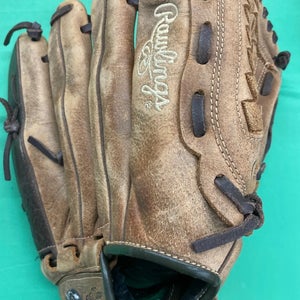 Used Rawlings Player Preferred Right Hand Throw Baseball Glove 12"
