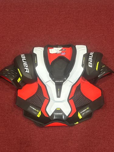 New Extra Large Bauer Pro Stock Vapor Hyperlite Shoulder Pads Item#HYPSPEL