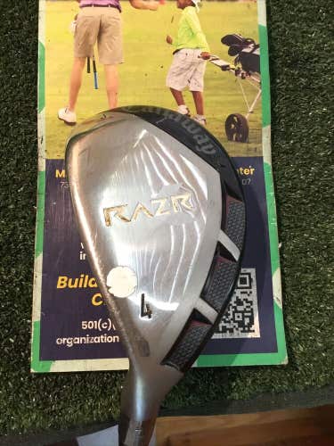 Callaway (Left Handed) Razr X 24* 4 Hybrid Seniors 55g Graphite Shaft (LH)