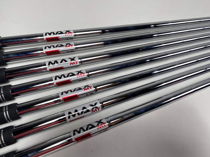 KBS Max MT 85g Regular Steel Iron Set of 7 Shafts 34.25''-37.25