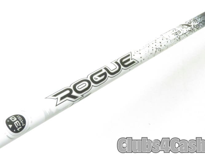 Aldila Rogue White 130msi 70S Stiff Driver Shaft +Ping G410 G425 G430 Adapter