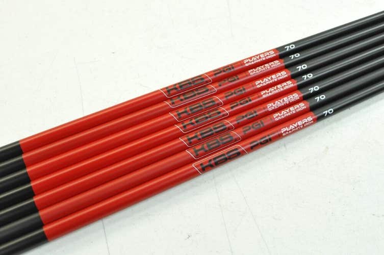 KBS PGI Players Graphite 4-W Iron Shaft Set 70g Regular Plus Flex .355 # 180242