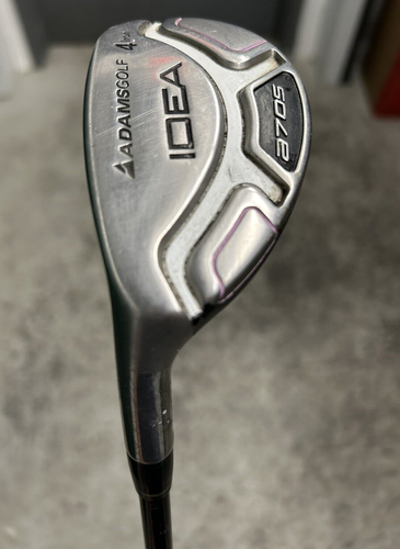 Adams Golf Idea A7OS 4 Iron Hybrid Left Handed Graphite Womens Flex 38.25"