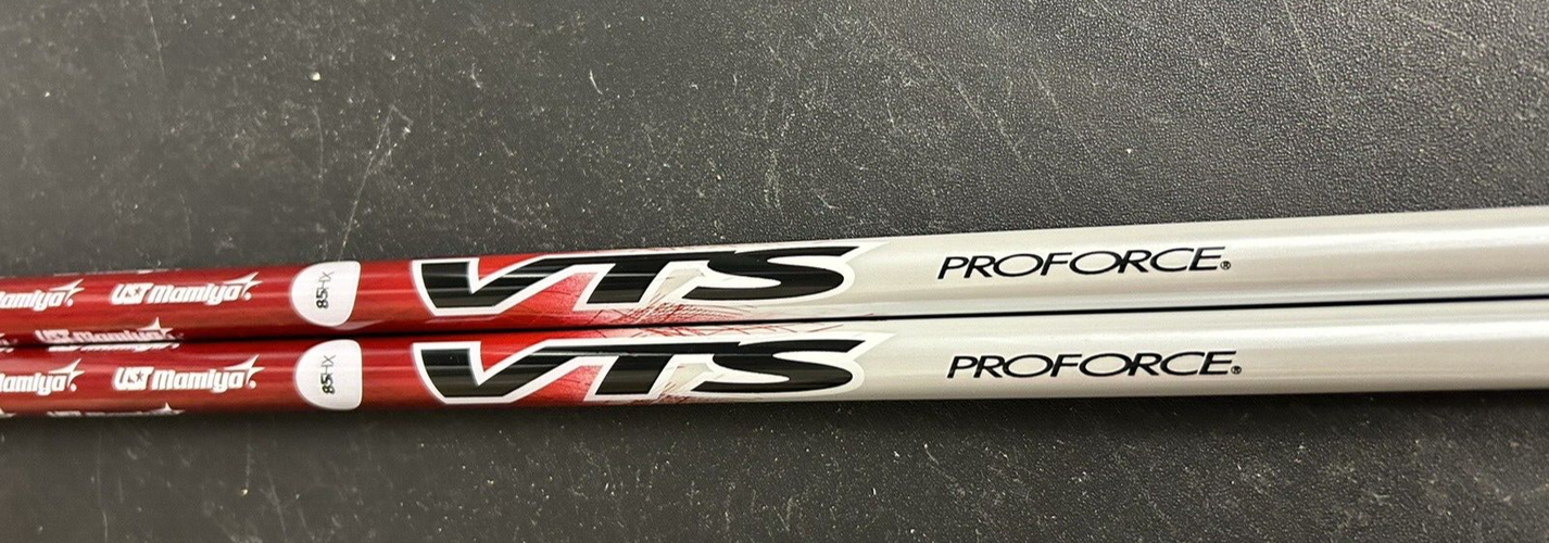 UST Mamiya VTS Black Pro Force Hybrid Shaft Graphite 85HX X-Stiff Flex Uncut 42"