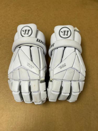 Used Warrior Evo Lacrosse Gloves XL