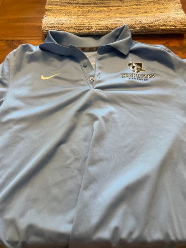 Hopkins Lacrosse Team Issued Polo