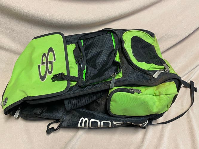 Used Boombah green Catcher's Bag