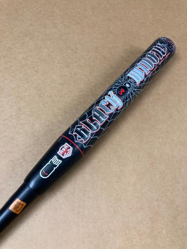 Used Monsta Black Widow Slowpitch Softball Composite Bat 34" (-8)