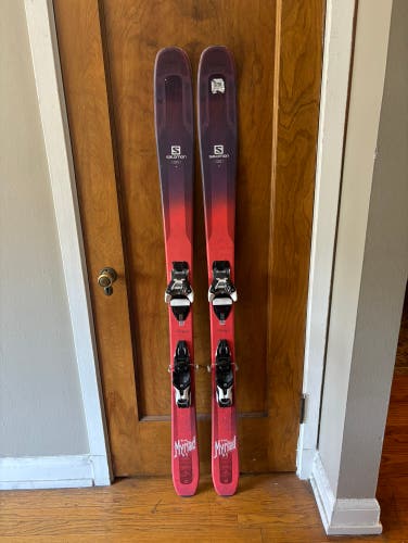 Salomon QST 85 161cm with Adjustable Salomon Warden 11 Bindings